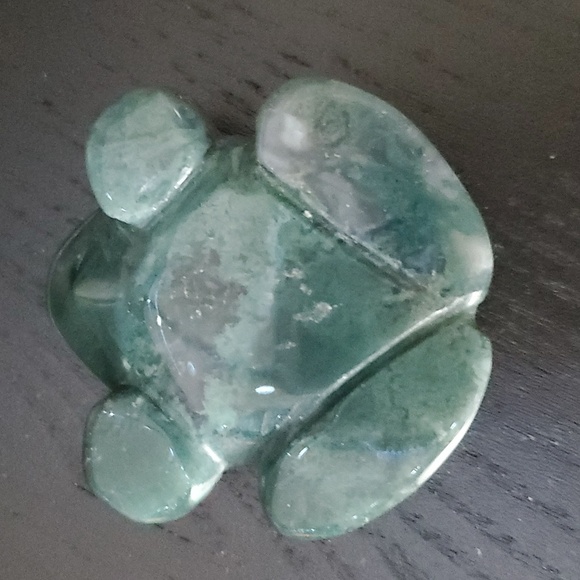 Moss Agate Frog 🐸 - Picture 5 of 5